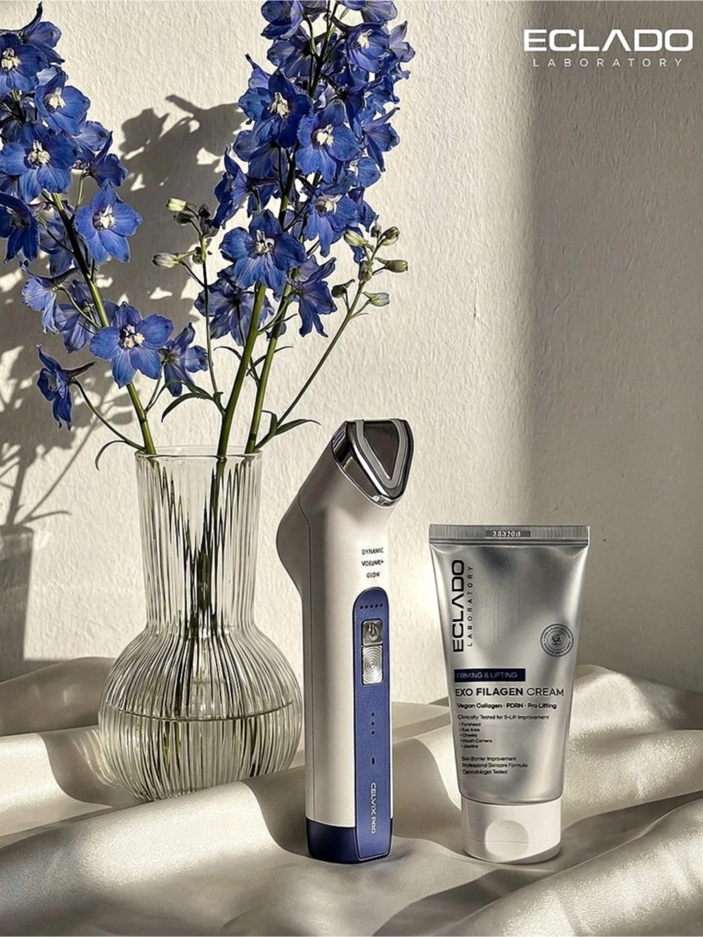 ECLADO Celvix Pro Skincare Device & EGF Cream Blue